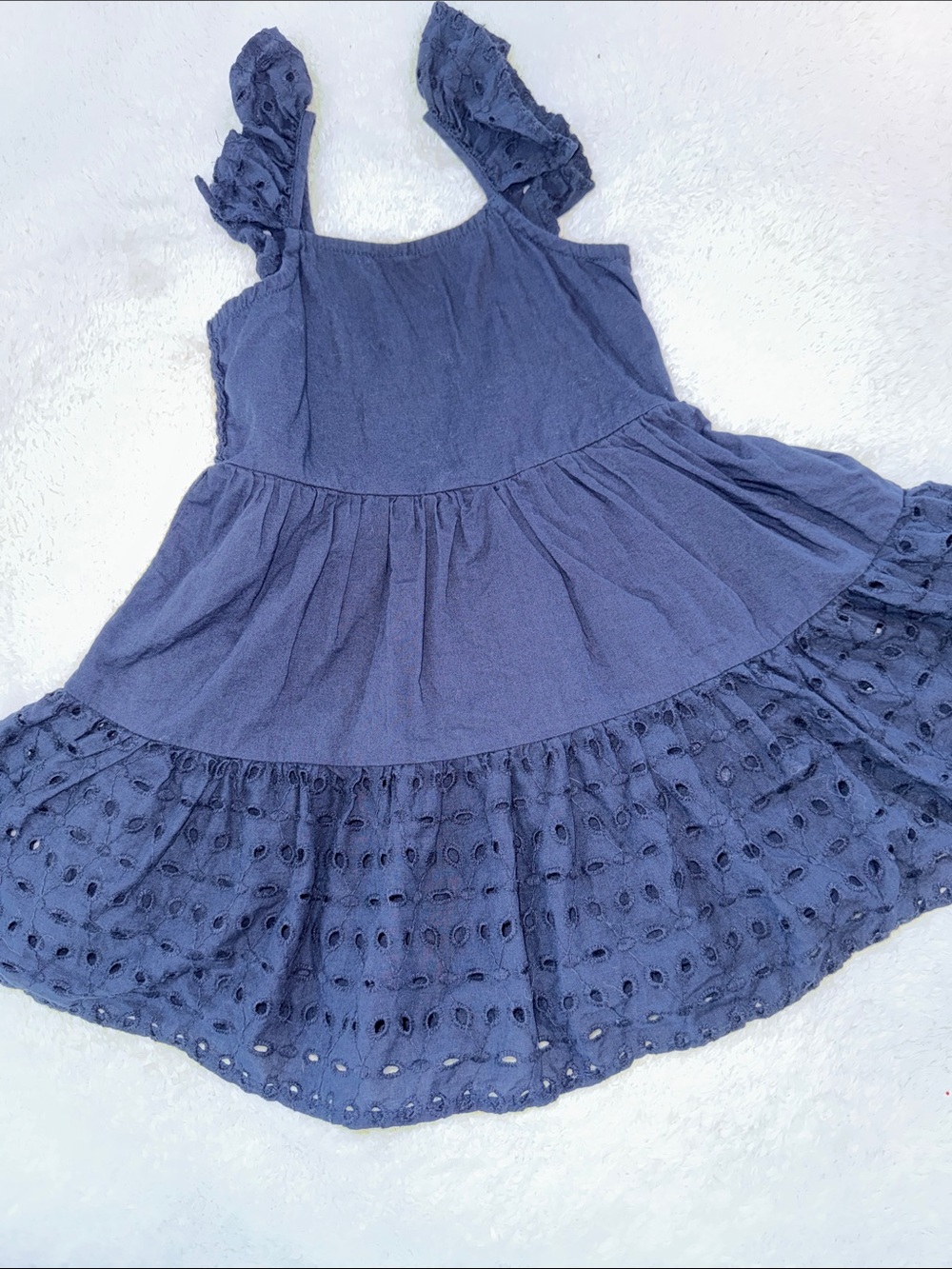 Maison Jules navy toddler dress